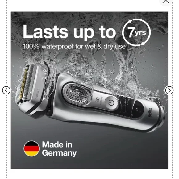 Series 9 Men's Electric Shaver - Silver - Picture 12 of 16